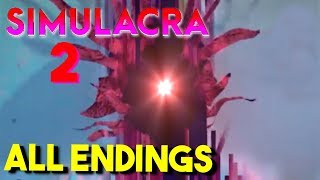 SIMULACRA 2  ALL ENDINGS  GOOD ENDING [upl. by Merideth]