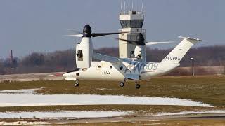 AW609 Vertical Takeoff  Hover and transition [upl. by Sylvan]