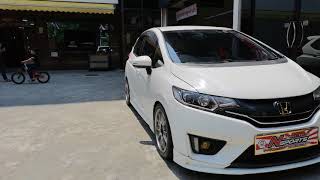 รีวิว Honda Jazz จัดล้อ Wedssport Tc105N 16quot ใส่เบรคพ้นด้วย by Nsports [upl. by Ybot]