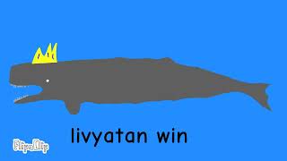 Sperm whale vs livyatan [upl. by Anilegna]