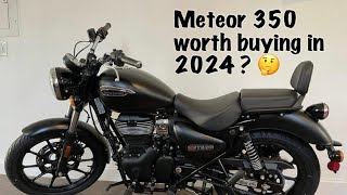 Royal Enfield Meteor 350 riding review [upl. by Cadal915]