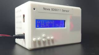 Nova sds 011 Air Quality Sensor [upl. by Yortal466]