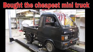 Can It Be Saved Thrashed 1992 Daihatsu Hijet This Thing Needs Love [upl. by Gayl824]