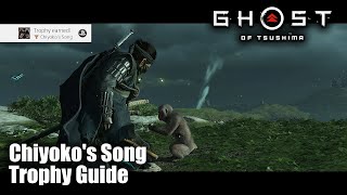 Ghost of Tsushima  Chiyokos Song Trophy Guide Complete all Animal Sanctuaries [upl. by Christabel]