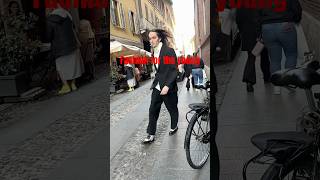 🩸Fashion for the young in Italy🩸 victoria1 milanstreetstyle video fashion milanstyle trend [upl. by Harshman552]