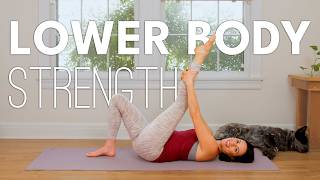 Lower Body Strength  30 Minute Yoga Practice [upl. by Weisburgh103]