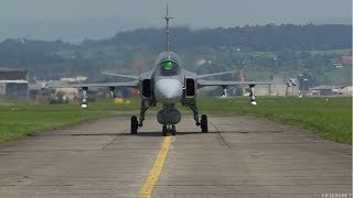 Saab JAS 39B Gripen Evaluation TTE at Emmen 2008 [upl. by Siuqram]