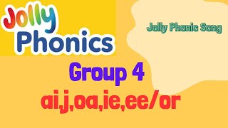 🎧Jolly Phonics Group 4 Sound Reading Practice 🎤 Letter Sound Songs [upl. by Hintze534]