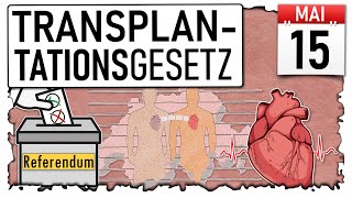 Transplantationsgesetz  Organspende Referendum  Volksabstimmung 15 Mai 2022 [upl. by Alayne]