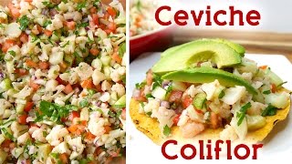 Ceviche de Coliflor  Receta Mi Cocina Rápida [upl. by Alig]