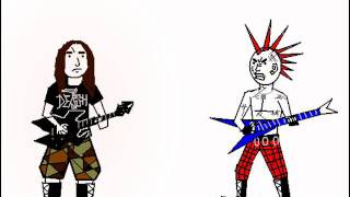 Death Metal VS Punk Rock [upl. by Gallagher]