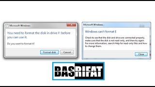 Cara Format USB Flashdisk yang tidak bisa di format [upl. by Edita]