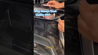 Benefit of Top Quality Paint Protection Film quality ppf viralvideo reels shortvideo shorts [upl. by Weisler]