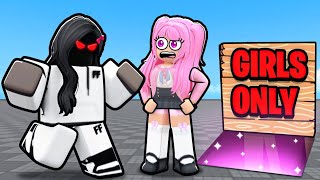 I Went UNDERCOVER In A GIRLS ONLY Tournament Roblox Blade Ball [upl. by Ailecnarf22]