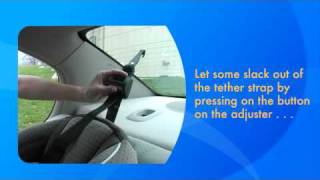 Car Seat Installation Tether Installation [upl. by Ahsek918]