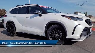 2023 Toyota Highlander XSE Sport Utility Stockton Lodi Manteca Sacramento [upl. by Hgiel]