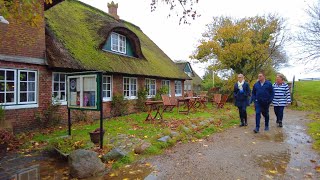 4K 60 fps Walk In Sønderho Fanø Denmark In Autumn  October 2021 [upl. by Niamrahc]