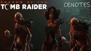 Shadow of the Tomb Raider  Cenotes 100 completo [upl. by Godrich]