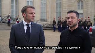 ⚡️ ZELENSKY MEETS MACRON UKRAINE FRANCE MEETING 10102024 [upl. by Biegel]