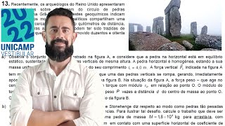 Segunda Fase Unicamp 2022  Física  Questão 13 [upl. by Benoite]