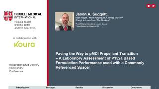 Paving the Way to pMDI Propellant Transition [upl. by Etnod99]