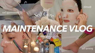 SELF CARE ROUTINE amp BEAUTY MAINTENANCE how to be confident nails body care skincare self tan [upl. by Sadowski]