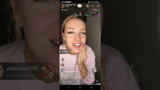 Caroline Derpienski  TikTok Live z 21 listopada 2024 [upl. by Burra804]