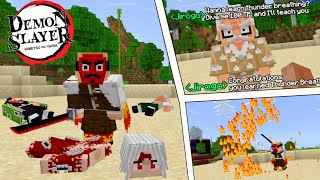 New Demon Slayer Just Released And Its  Demon Slayer Rg AddonMods For Minecraft PE  12071 [upl. by Regnij]