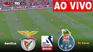 🔴 EM DIRETO  Benfica x FC Porto  Liga Portugal 202425  Jogo ao vivo hoje ⚽️ [upl. by Elleirol]