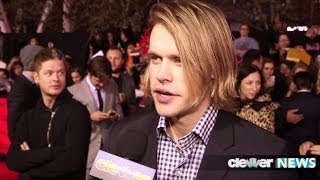 Chord Overstreet Talks BLAM Spoilers Abs amp Glee Graduation [upl. by Cadal]