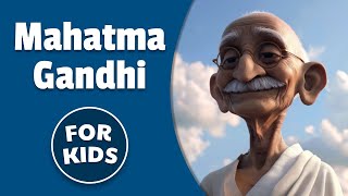 Mahatma Gandhi For Kids  Bedtime History [upl. by Kaspar]