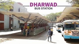 Dharwad NWKRTC Bus Station After Renovation KARNATAKA [upl. by Notse]