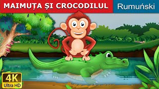 MAIMUȚA ȘI CROCODILUL  Monkey amp Crocodile in Romana  Basme in limba romana  RomanianFairyTales [upl. by Fleeman]