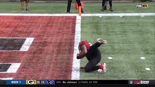 Todd Gurley Accidentally Scores Touchdown And Causes Falcons To Lose On Last Second Extra Point [upl. by Magee]