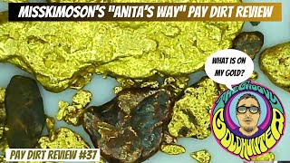 What is this black stuff on this gold I review a tribute bag of pay dirt from Misskimosons [upl. by Rolfston]