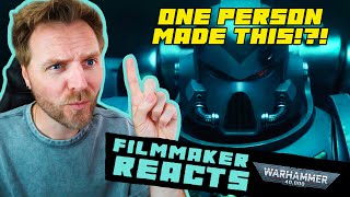 FILMMAKER REACTS TO ASTARTES PARTS 1  5 WARHAMMER 40000 PROJECT BY SYAMA PEDERSEN [upl. by Bev]