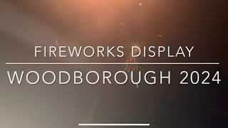 Nottingham Fireworks Display  NOT Nottm City council they doing Ball  Woodborough [upl. by Ibed]