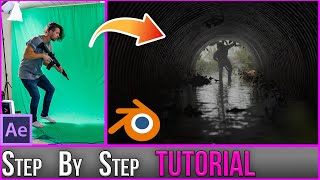 How to make a REALISTIC Greenscreen Effect in blender [upl. by Carlen24]