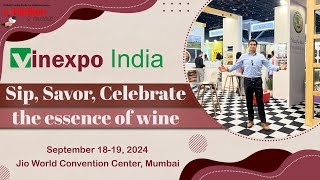 Vinexpo India 2024  Explore the variety of wine amp spirits [upl. by Legim]