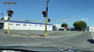 NZ Restricted Rangiora driving test another example [upl. by Nesilla]