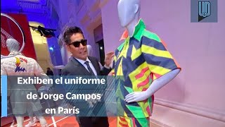 El uniforme de Jorge Campos se exhibe en el Museo de Artes de París [upl. by Rehpotsihc]