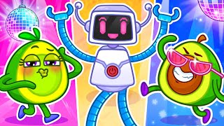 🤩 Robot Dance ChaChaCha 🤖💃 Best Kids Cartoon by Pit amp Penny Stories 🥑💖 [upl. by Nosae]