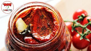 HOMEMADE ITALIAN SUN DRIED TOMATOES 🍅 HOW TO MAKE SUN DRIER TOMATOES 🍅 Tasty Cooking Recipes [upl. by Araeic]