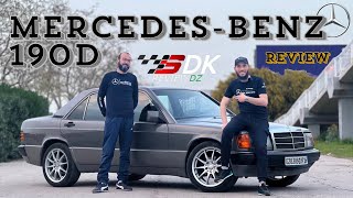 mercedesbenz 190d 25 review w201 baby benz [upl. by Akaenahs]