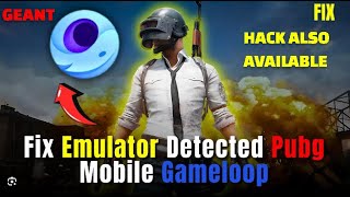 HOW TO BYPASS GAMELOOP EMULATOR FOR PUBG MOBILE  34  2024 [upl. by Nagard]