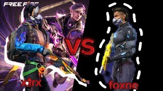 most dangerous battle ☠️ x1rx 🇮🇳 ves foxin 🇧🇩freefire x1gaming battleroyalegame garenafreefire [upl. by Trebron]