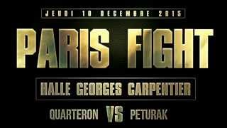 Patrice Quarteron Vs Dzevad Poturak  Bande annonce  Paris Fight [upl. by Sadye]