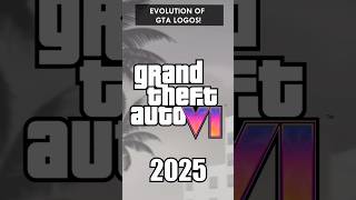 Evolution of GTA logos ENXGMAYT shorts gta6 [upl. by Season]