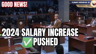 GOOD NEWS 2024 SALARY INCREASE UPDATE [upl. by Weinstock]