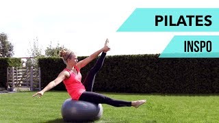 7 EFFEKTIVA ÖVNINGAR för magen med pilatesboll [upl. by Alithea]